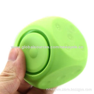 2014 Latest silicone Dice Speaker with TF and Time bluetooth speaker